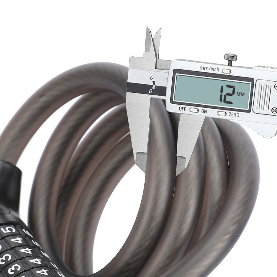 candado de cable combinado para patinete eléctrico seguro y confiable
