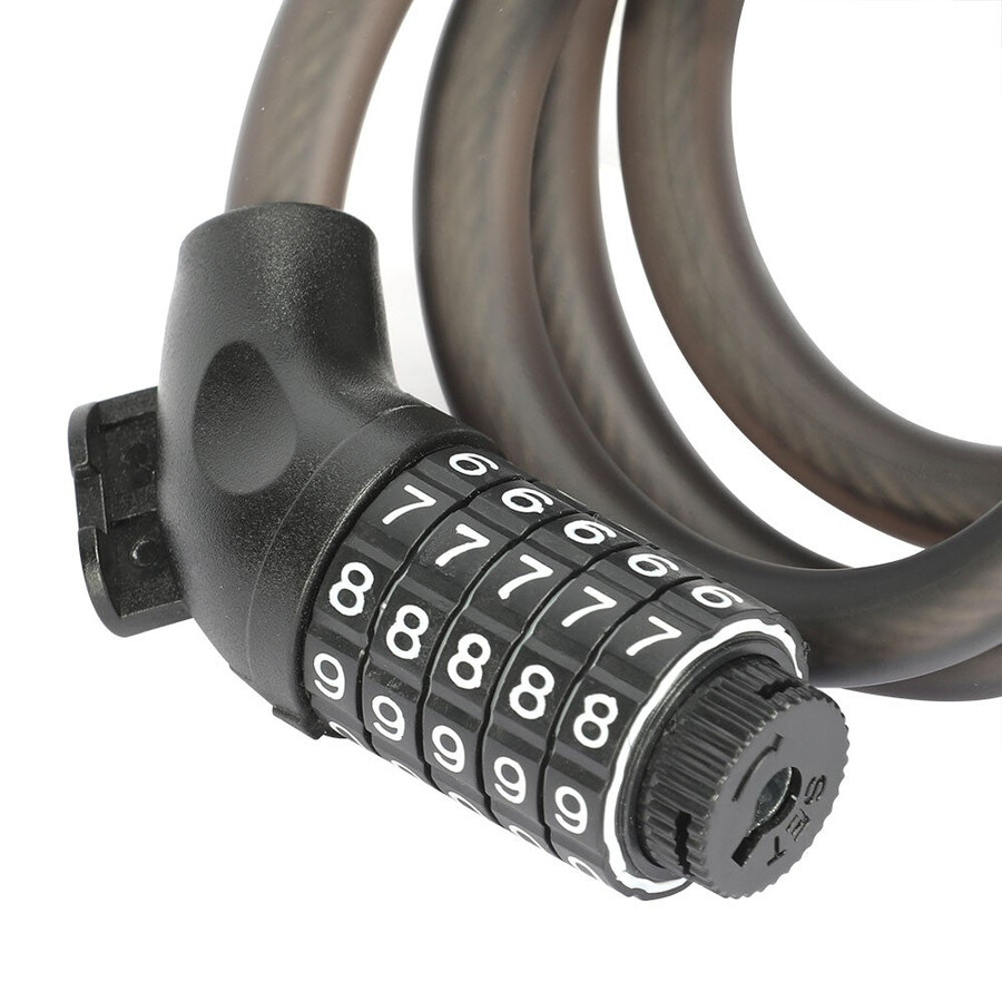 candado de cable combinado para patinete eléctrico seguro y confiable