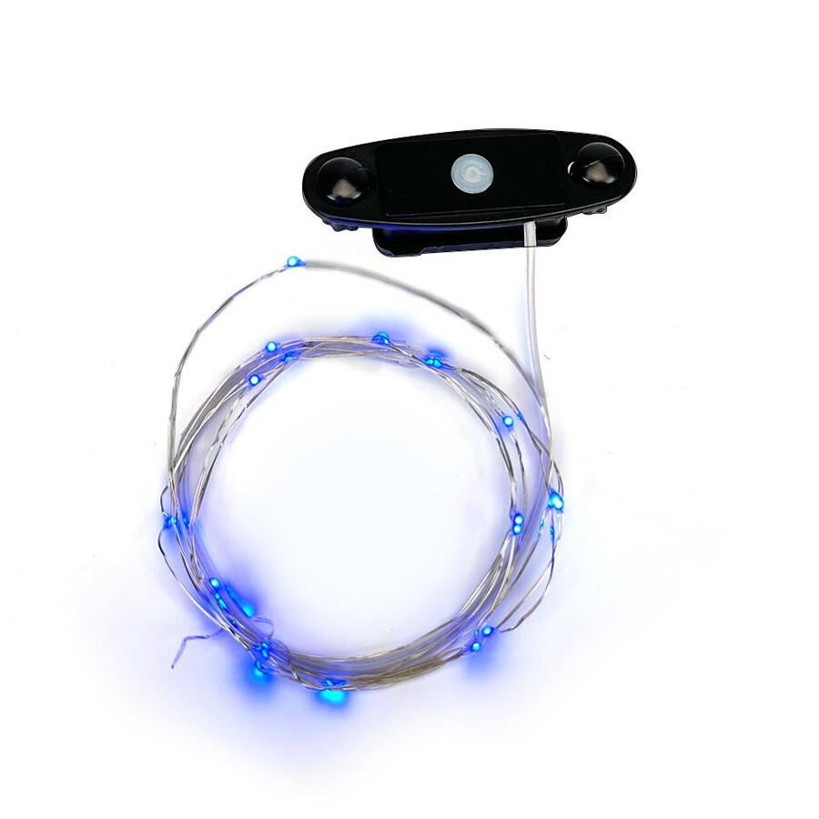 luces azules para ruedas de bicicleta 2 unidades sin batería