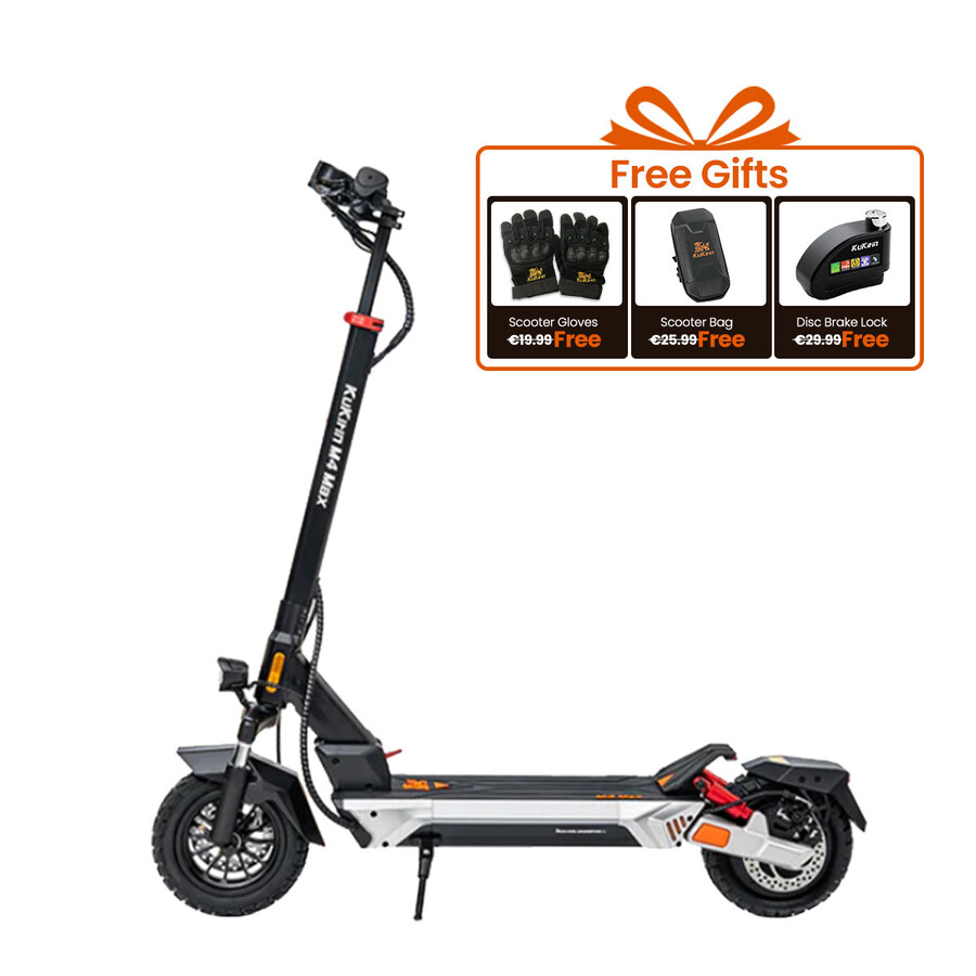 patinete eléctrico kukirin m4 max con suspensión profesional y acabado metálico