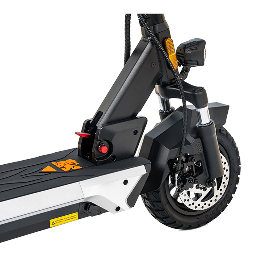 patinete eléctrico kukirin m4 max con suspensión profesional y acabado metálico