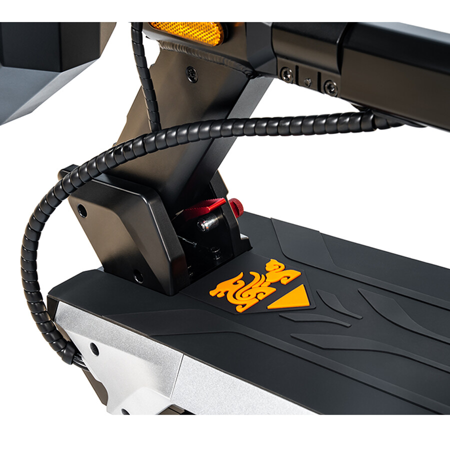 patinete eléctrico kukirin m4 max con suspensión profesional y acabado metálico