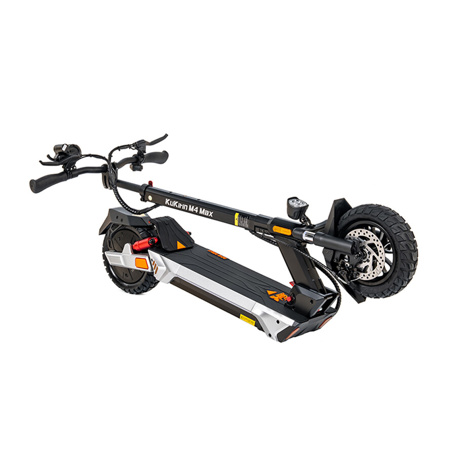 patinete eléctrico kukirin m4 max con suspensión profesional y acabado metálico