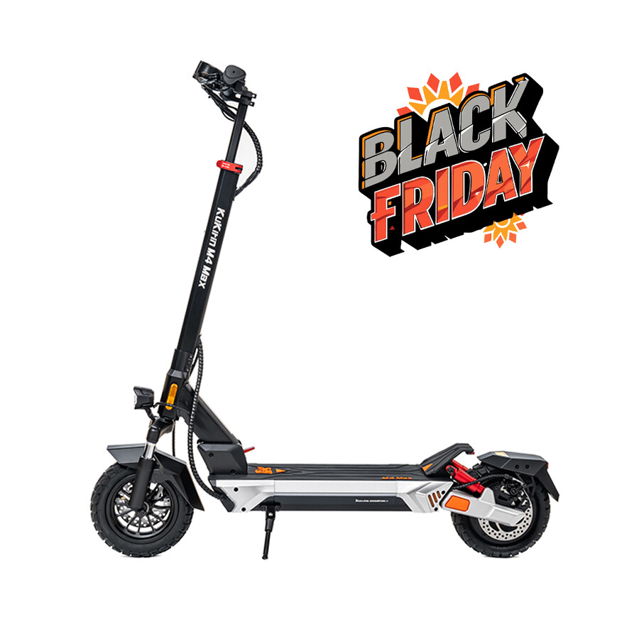 patinete eléctrico kukirin m4 max con suspensión profesional y acabado metálico