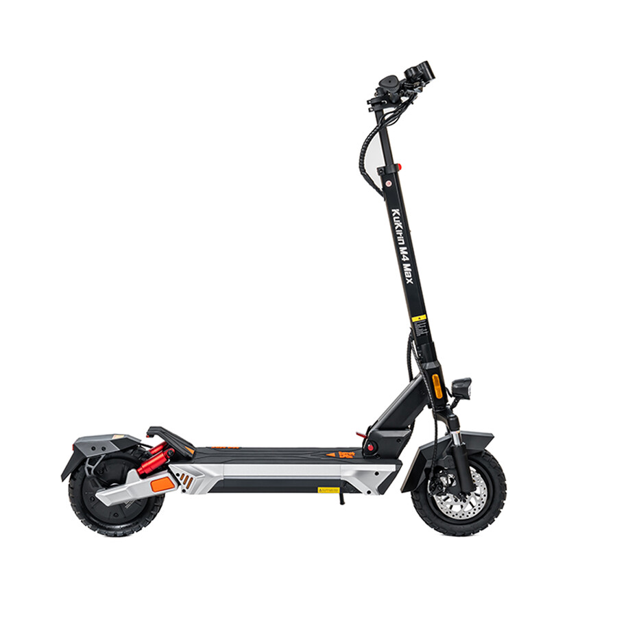patinete eléctrico kukirin m4 max con suspensión profesional y acabado metálico