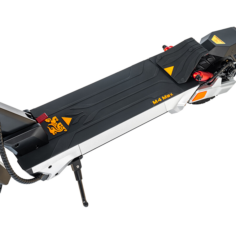 patinete eléctrico kukirin m4 max con suspensión profesional y acabado metálico